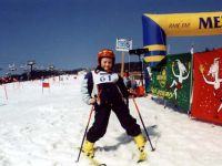 udało się szczęśliwie zjechać, wreszcie Meta - uśmiechnięta, szczęśliwa buzia